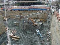 IDX tower cleanup - large construction site