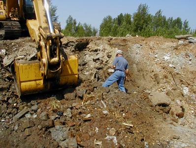 Corps Of Engineers Landfill Removal Action