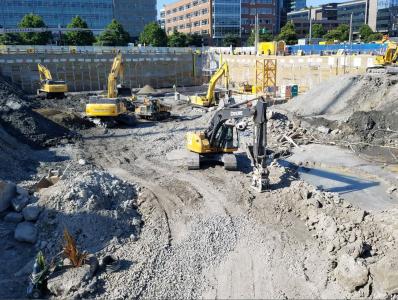 Redevelopment of Two Contaminated City Blocks