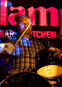 Brenden Taylor on drums