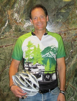 Tad Cline, winner of Commute Challenge
