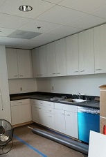 Construction of 2nd Floor Kitchenette
